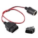 thumbnail image 5 of Conector Enchufe Para Encendedor De Cigarrillos Adaptador De Corriente Conector 1 A 2 Toma La Línea Equipo OBD2, 5 of 7