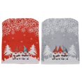 thumbnail image 1 of fundas para sillas navideñas, decoración navideña, sombrero de muñeco de nieve, accesorios de Papá Noel, suministros para restaurante, comedor, fiesta, cumpleaños, boda (A), 1 of 5