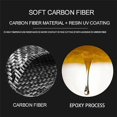 thumbnail image 5 of For Class C219 2004-2009 Carbon Fiber Center Control Dashboard Panel Trim Interior Accessories LHD, 5 of 5