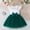 Green, variant on JUSLIO Girls Princess Dress Casual Crew Neck Sleeveless Dresses Size 4 Y