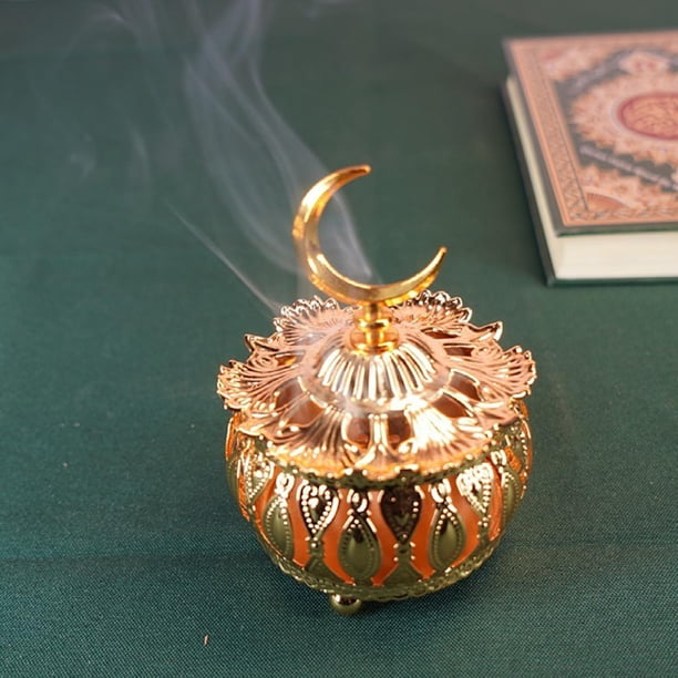 Soporte de dorado BLESIY Quemador de incienso decoración para hogar