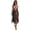 Black, variant on Kukuzhu Women Swimsuit Coverups Crochet Floral Long Fringe Hem Beach Swimsuit Bikini Tassel Slip Dress Cover Up Pool Swimwear