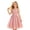 Z-S PW, variant on FAOWME Summer Girls Solid Color Dress With Bow Knot Sweet Sleeveless For Kids Pink 8 Years