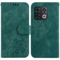 thumbnail image 2 of Compatible with OnePlus 10 Pro 5G Embossed Cute Tiger Flip Folio Wallet Case Card Pocket Holder Cover, 2 of 5