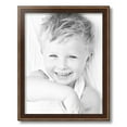 thumbnail image 2 of ArtToFrames 14" x 18" Contrast Walnut Picture Frame, 14x18 inch Brown Wood Poster Frame (WOM-4932), 3 Pack, 2 of 7