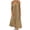 Khaki, variant on Summer Maxi Dresses for Women Solid Cotton Linen Baggy Sleeveless Dress Casual Loose Art Strap Oversized Long Dress