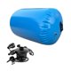 thumbnail image 2 of Colchoneta inflable para gimnasia con rodillo de aire, para ejercicios de salto con resorte hacia atrás, con bomba portátil de PVC. Ideal para gimnasi Azul 07x09 m, 2 of 9