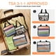 thumbnail image 5 of Bolsas de aseo de viaje XEWEA, grandes, pequeñas, transparentes, 3 unidades, impermeables, 5 of 7
