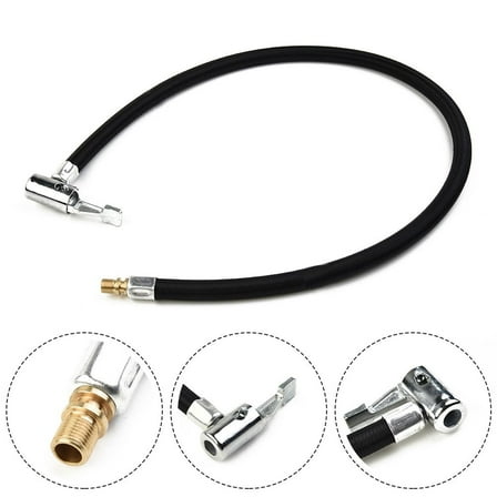 Replacement Air Inflator Hose Adapter Tire Universal Connect-Extension