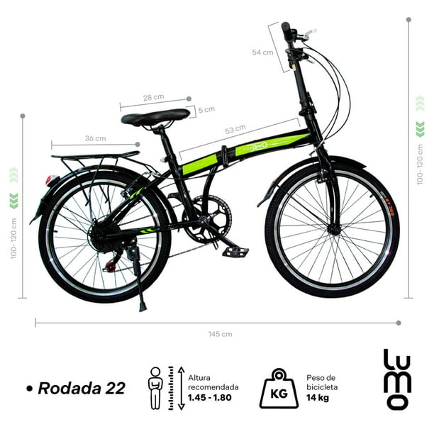 Bicicleta Mujer Bicicleta Plegable De 20