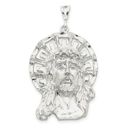 Sterling Silver Ecce Homo Medal Pendant