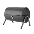 thumbnail image 2 of Parrilla de carbón portátil de metal de doble cara, sin humo, para camping, picnics, fiestas, color negro, 2 of 9