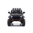 thumbnail image 5 of Ambifirner 24V Ride On Toys : 2 Seater Kids Electric Vehicle, Battery Powered Ride On Car w/Remote Control, Bluetooth, LED Lights, Suspension Spring Black, 5 of 6