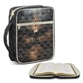 thumbnail image 2 of Xixirimido Eagle & Cross Print Bible Cover Case for Women, Quilted Bible Cover Bag with Handle, Bible Carrying Case Study Supplies Accessories for Men, 2 of 7