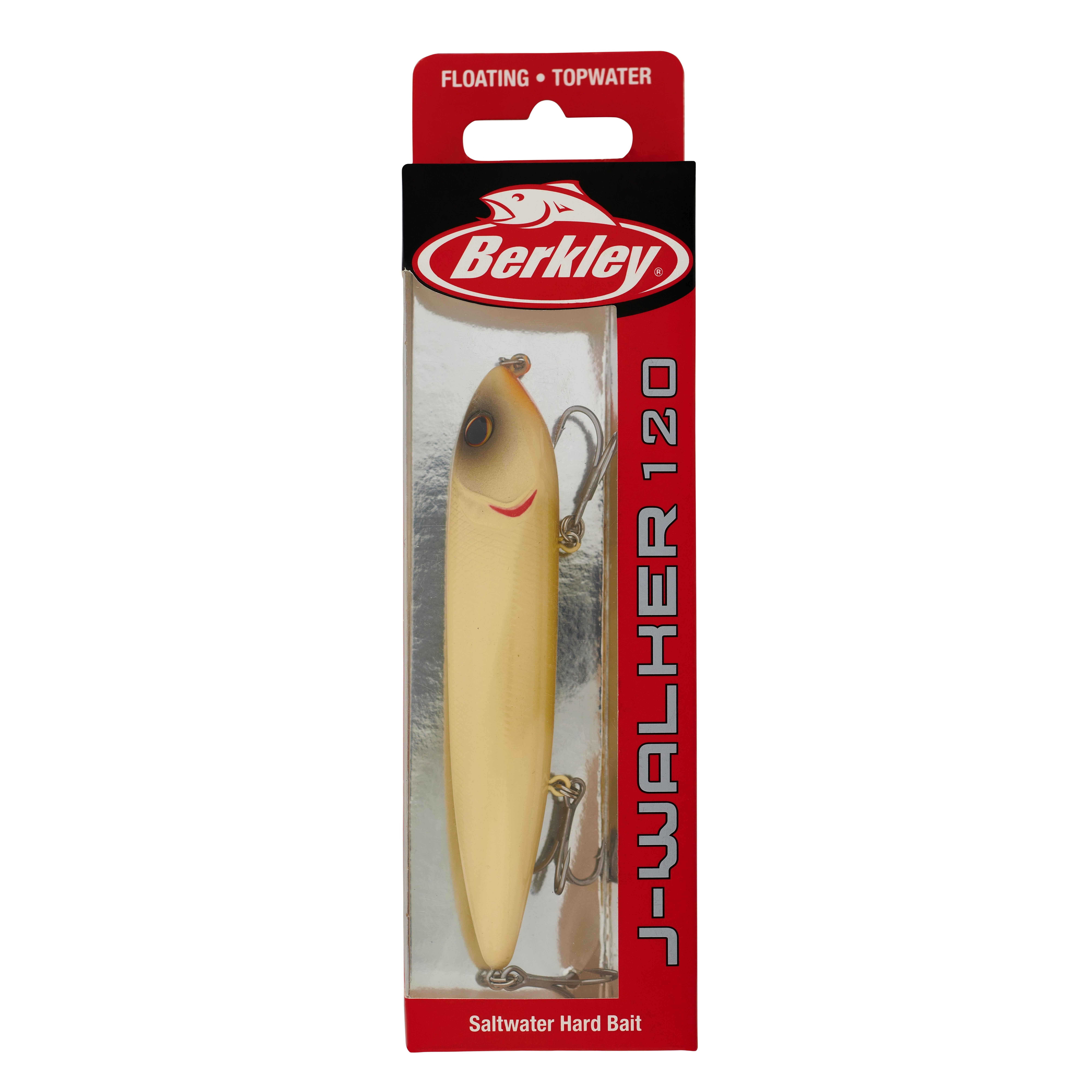 Berkley J-Walker 120 Topwater Fishing Lure, Bone, 5/7 oz
