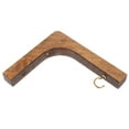thumbnail image 6 of FELTECHELECTR 2Pcs Wooden Plant Hanger for Indoor Plants Wall Mount Flowerpot Hook for Potted Plants Display, 6 of 8