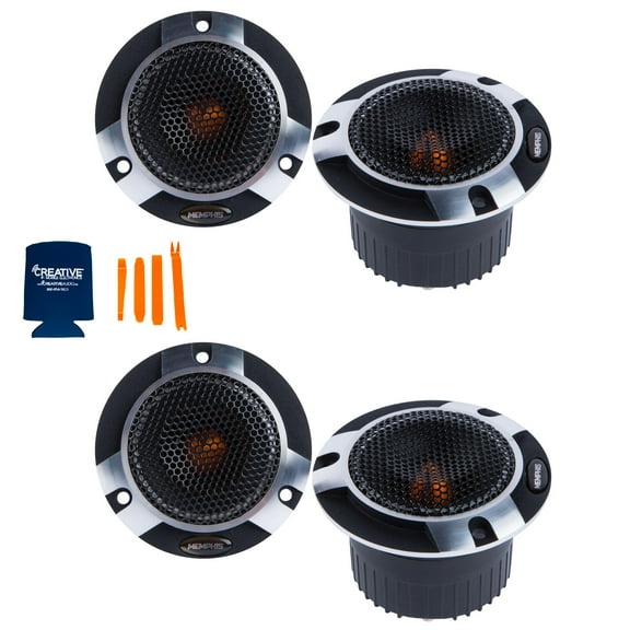 Memphis Audio 2 pairs of SRXPT SRX Pro Audio 4" Tweeter