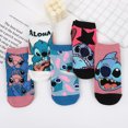 thumbnail image 2 of 5 Pack Womens Stitch Show Socks Soft and Breathable Socks, 2 of 4