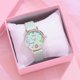 thumbnail image 1 of Conjunto de pulsera y reloj con correa de viento para dama, regalo para estudiante, 1 of 6