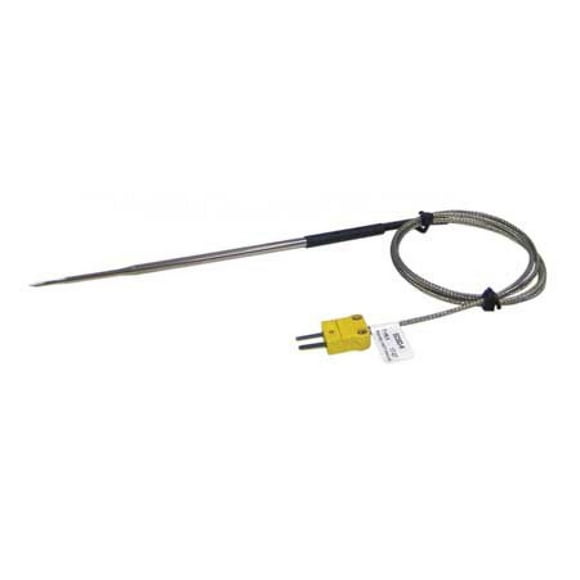 Cooper-Atkins 50360-K Type K Sonde de Thermocouple d'Aiguille de Four avec Câble de Surtraid d'Acier Inoxydable, -40 à +500 Degrés F Plage de Température