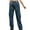 Blue, variant on Women's Wide Leg Jeans High Waisted Cargo Pants Stretchy Straight Leg Jeans Buttoned Loose Denim Pants with Pocket Blue XXL