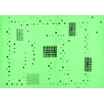 thumbnail image 1 of Ahgly Company Indoor Rectangle Solid Emerald Green Modern Area Rugs, 8' x 12', 1 of 4