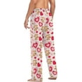 thumbnail image 5 of Top-kevin Multi- Valentines Monkey Pajama Pants for Men PJs Bottoms Sleep Lounge Pants with Pockets, S M L XL XXL, 5 of 13