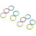 thumbnail image 4 of 10 Piezas Anillos Aros para Llavero Aro Saltar Metálico Redondo Material Hierro con Recubrimiento Adecuado para Llaveros Fabricación, 4 of 7