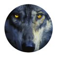 thumbnail image 4 of Orinice Wolf Gothic Art Round Table Cover Stain Resistant Washable Indoor Outdoor Tablecloth Kitchen Dining Wedding Parties 100% Polyester Fiber 42-46, 4 of 8