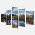 thumbnail image 2 of Lac avec Pin Réfléchissant le Ciel - Impression sur Toile Paysage Extra Grand, 2 of 3