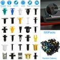 thumbnail image 5 of 500Packs Bumper Fastener Rivets 30 Kinds Bumper Push Clips Fender Replacement Universally Fit for Honda Toyota Car Panel Skirt Shield Retainer, 5 of 5