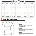 thumbnail image 4 of TIHLMK Womens Shirts White Women Leisure Fashion Flying Seeve Pullover Chiffon Short Sleeve Round-Neck Tops Gift for Womens Tops, 4 of 4