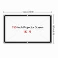 thumbnail image 5 of Portable Projector Screen Simple Curtain Anti-Light Canvas for Home Outdoor Office, 5 of 5