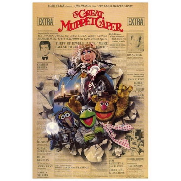 The Great Muppet Caper Movie Poster Print - 27 x 40