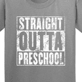 thumbnail image 4 of Inktastic Straight Outta Preschool Youth T-Shirt, 4 of 5