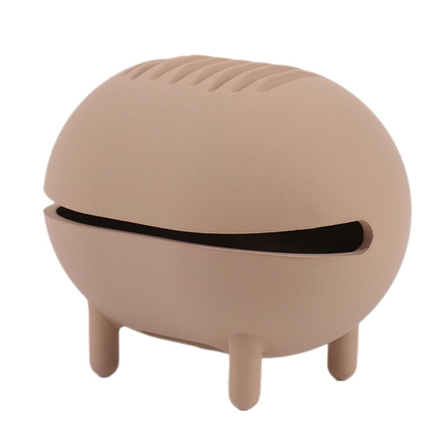 Soporte de esponja de maquillaje transpirable, para niñas, estuche para licuadora de maquillaje, diseño hueco, contenedor de soporte de Marrón Sunnimix Soporte de esponja de maquillaje