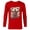 New Red, variant on Marvel Studios Deadpool & Wolverine Adamantium Katanas- Long Sleeve T-Shirt for Men - Customized-Athletic Heather