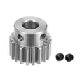thumbnail image 1 of Unique Bargains 8mm Aperture 20T Mod 1 Stainless Steel Spur Diff Differential Motor Pinion Gear, 1 of 5