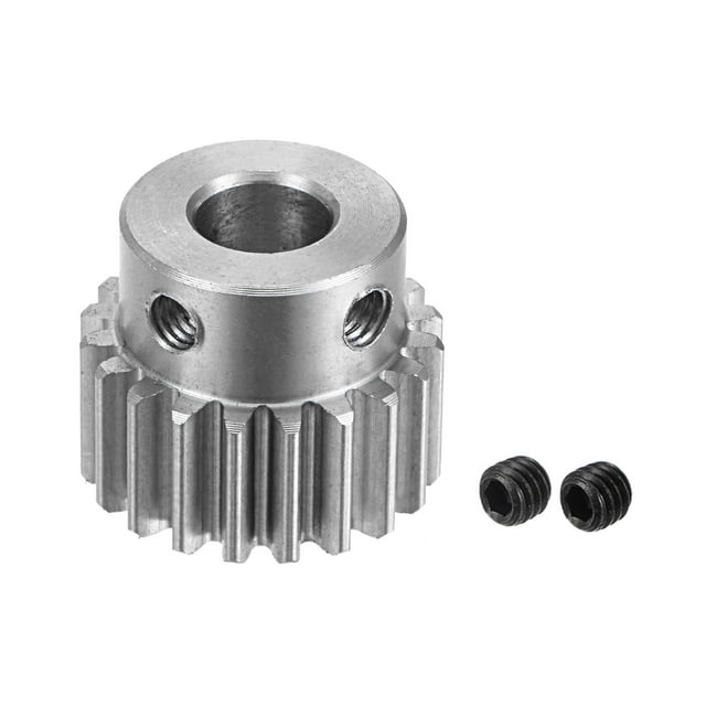 Unique Bargains 8mm Aperture 20T Mod 1 Stainless Steel Spur Diff Differential Motor Pinion Gear