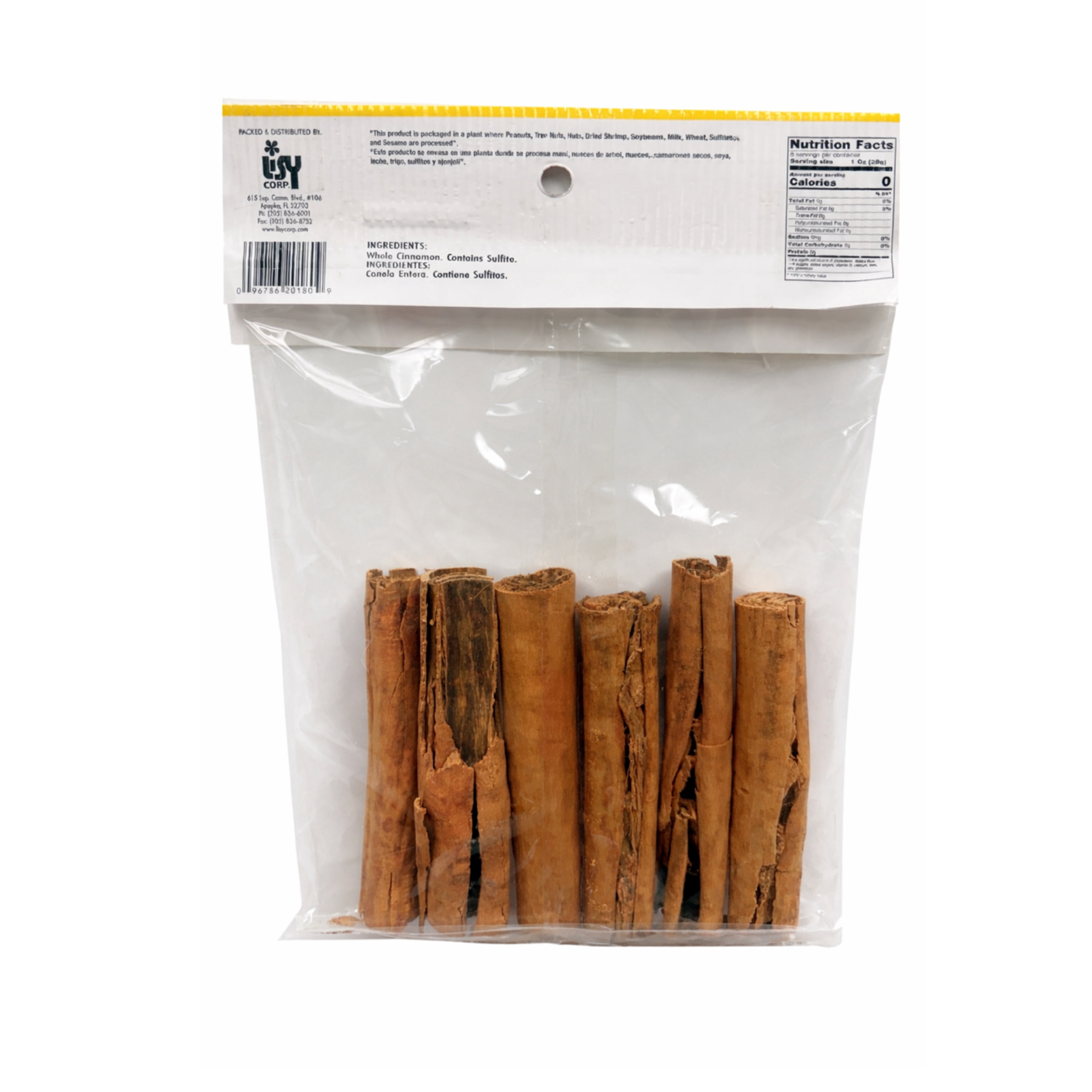 Orale! Whole Cinnamon Sticks, 5 oz