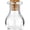 Spherical Shaped, variant on REGALWOVEN 6pcs-Tiny Glass Bottles with Cork Stoppers, 0.1oz/2ml Clear Wishing Vials for Jewelry, Miniature Decor Star Shaped 0.8"L x 0.8"W x 1.2"H