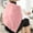 Pink, variant on GARENAS Heated Shawl Pad USB Heated Shawl Electric Heated Blanket Plush Flannel Blanket with 3 Heat Level Setting for Car Office Home Travel 100x70cm 1PCS(Navy)