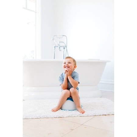 Prince Lionheart pottyPOD Squish - Berry Blue, Built in Splash Guard, Rigid Base with Non-Slip Grip, Removable Basin for Easy Cleaning
