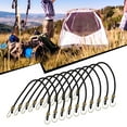 thumbnail image 4 of MISSMILE 2026 New 20 Pack Latex Cord Heavy Duty Elastic Bungee Cord Hook Luggage for Securing Luggage, Cargo, Outdoor Gear, Travel, Storage, Home Organization, Transportation., 4 of 4