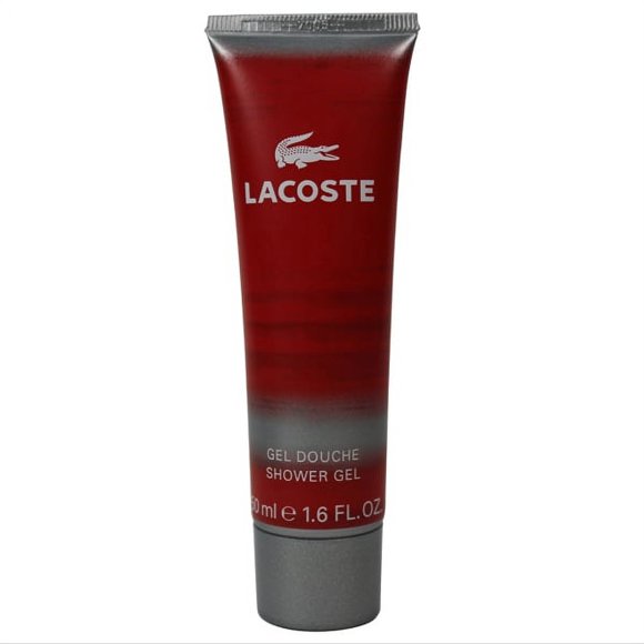Lacoste Red by Lacoste for Men Shower Gel 1.6oz 50ml