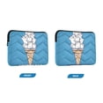 thumbnail image 7 of FORMRS 13"-13.3" Laptop Sleeve Protective Case Soft Carrying Quilted Computer Bag Cover, Ice Cream Cat, 7 of 7