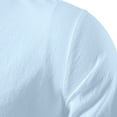 thumbnail image 5 of Zylarhe Men T Shirts Mens Collar Pure Long Sleeved Shirt Youth Fashion Stand Up Collar Long Sleeved Shirt Flag Shirt, 5 of 8