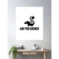 thumbnail image 2 of Skunk Air Freshener Poster Wall Art, Modern Wall Decor For Living Room Bedroom, 16x24 UNFRAMED, 2 of 3
