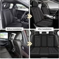 thumbnail image 5 of DIKSOAKR Seat Covers for Nissan Altima 2009-2025 Front Set Waterproof Faux Leather Seat Cover Ergonomic Seat Covers Airbag Compatible Automotive Accessories(Black), 5 of 7