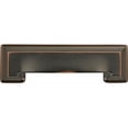 thumbnail image 1 of Hickory Hardware P3013-OBH 3 In. and 96mm Studio Collection Oil-Rubbed Bronze Cup Cabinet Pull, 1 of 3